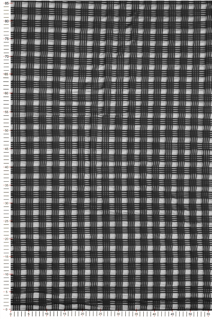 FLEXIBLE CHECKED TULLE