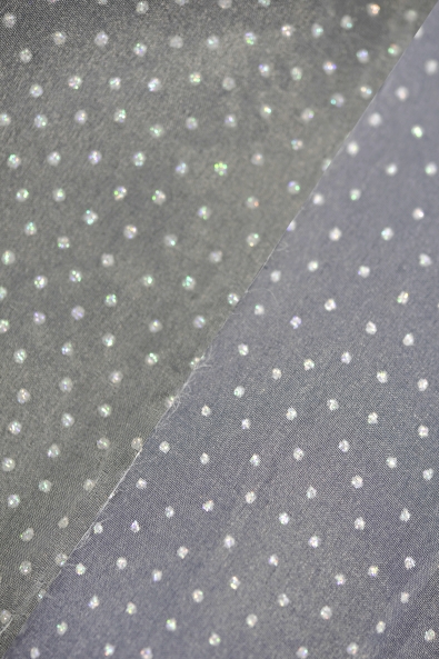 RAINBOW DOTS ORGANZA