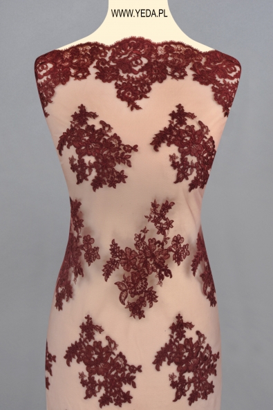 EVENING LACE 9632 WINE