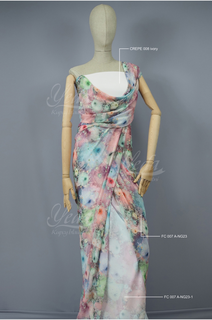 MULTICOLOR CHIFFON FC007A-NG23