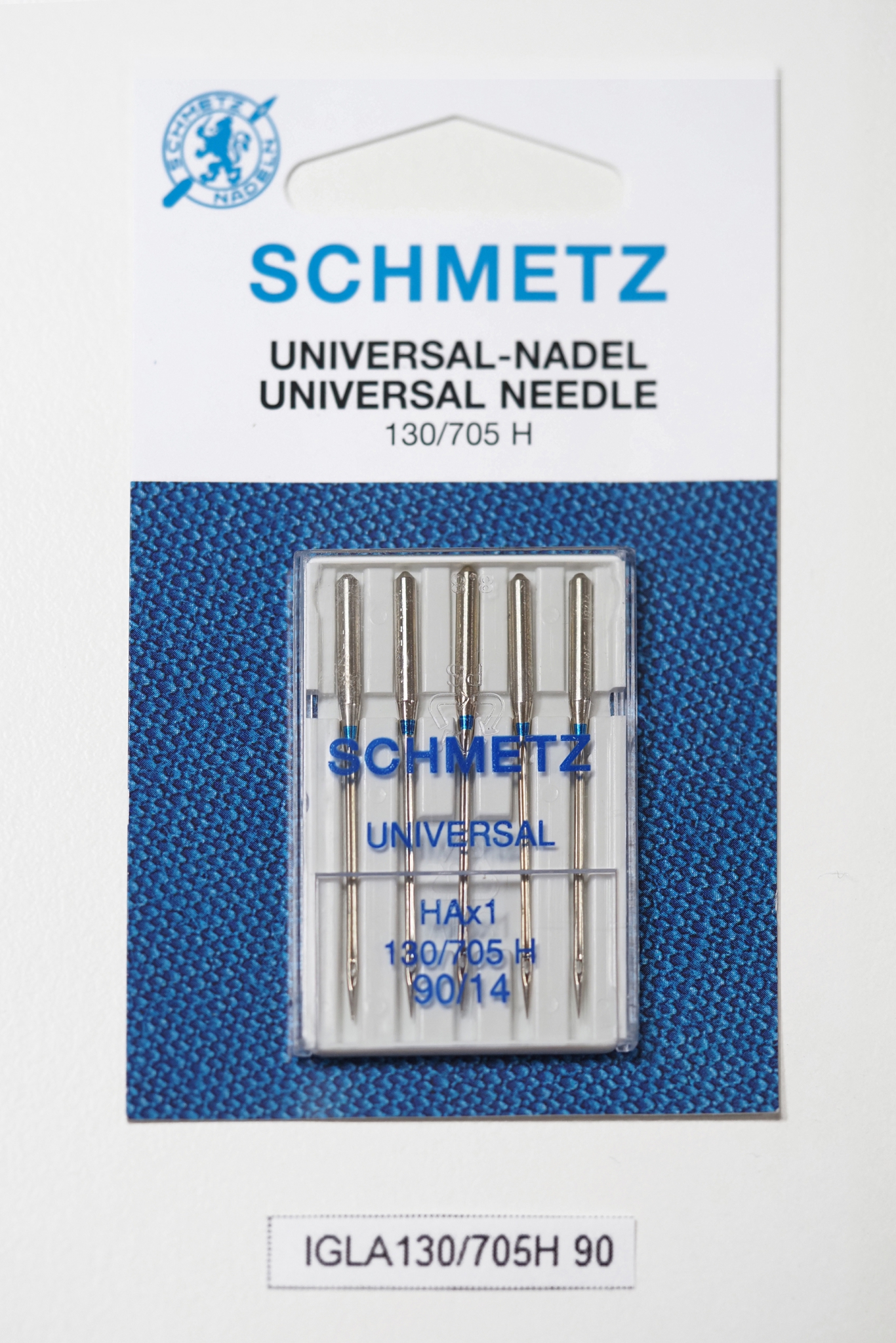 Schmetz Universal Needles: 130/705H - HAx1 - 90/14