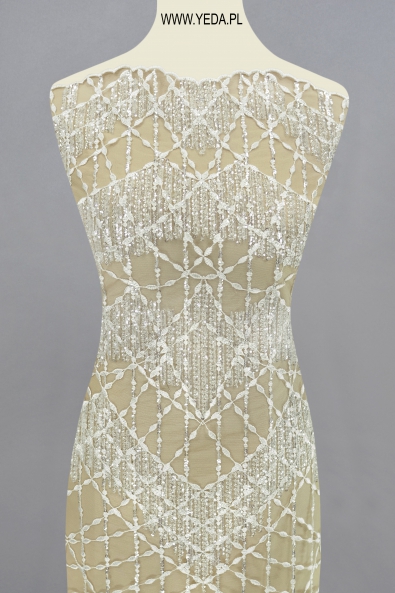 KORONKA ŚLUBNA 11803 SKIN/IVORY