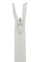 TRANSPARENT ZIPPER (40cm) OPEN END