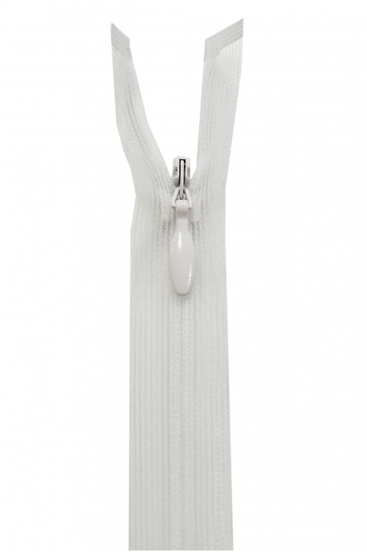 TRANSPARENT ZIPPER (40cm) OPEN END