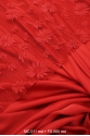 ELASTYCZNA KORONKA DZIANINOWA MC011 RED