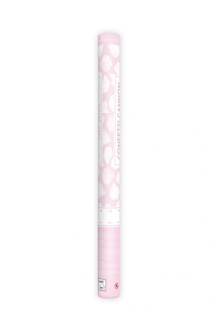 TUBE WITH ROSE PETALS WHITE