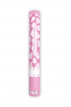 CONFETTI CANNON WITH WHITE HEARTS 40 CM