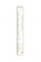 ROHR MIT ROSENBLÄTTERN CREMEFARBIG 40 CM