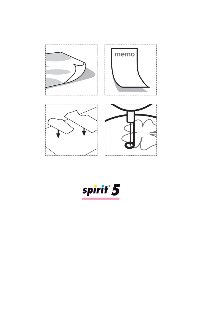 Temporary adhesive Spirit 5