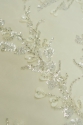 BRAUTSPITZE 12375 IVORY + SILBERN