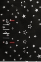 TIUL SUKIENKOWY T1674 BLACK/SILVER