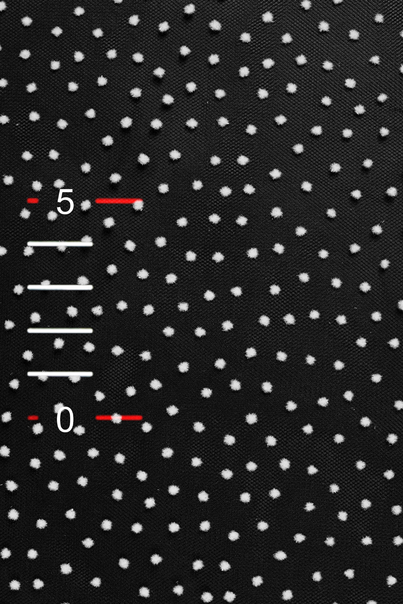 WEICHER TÜLL MIT PUNKTE 3406