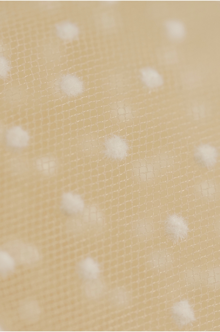 SOFT TULLE WITH DOTS 3406