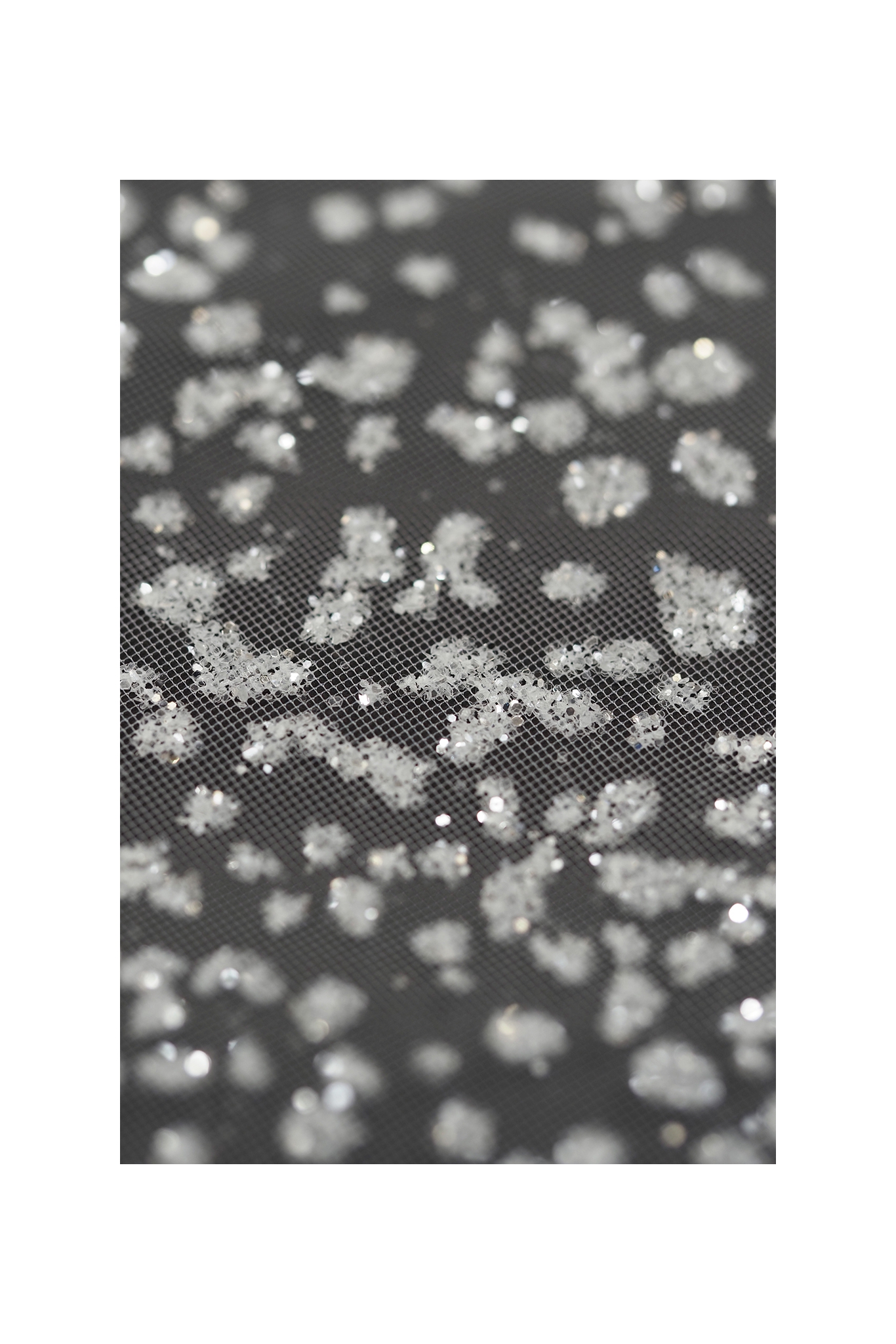 TULLE WITH GLITTER VO 10120