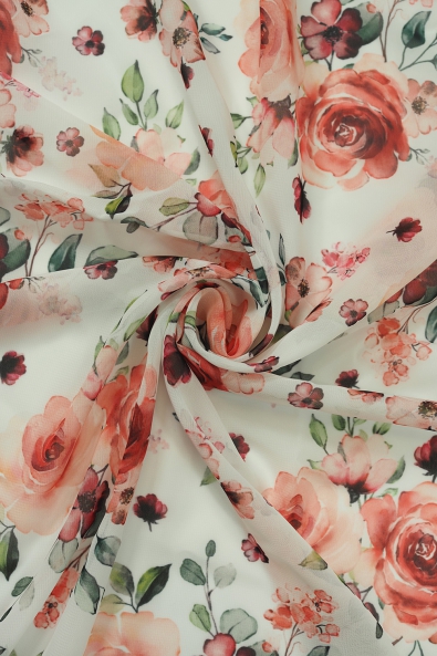 CHIFFON WITH OVERPRINT PL89