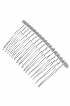 COMB TO VEILS METAL 16- TEETH