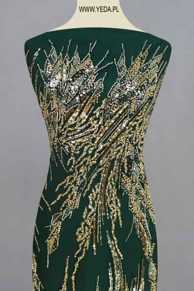 EVENING LACE VL622 GREEN/GOLD