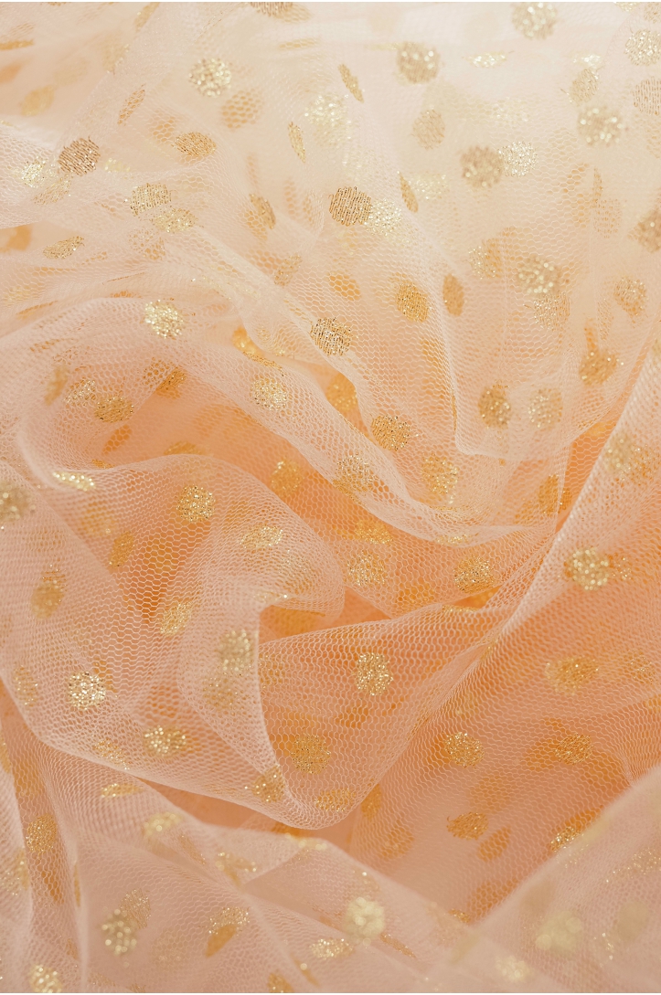 SOFT TULLE WITH DOTS ML 414