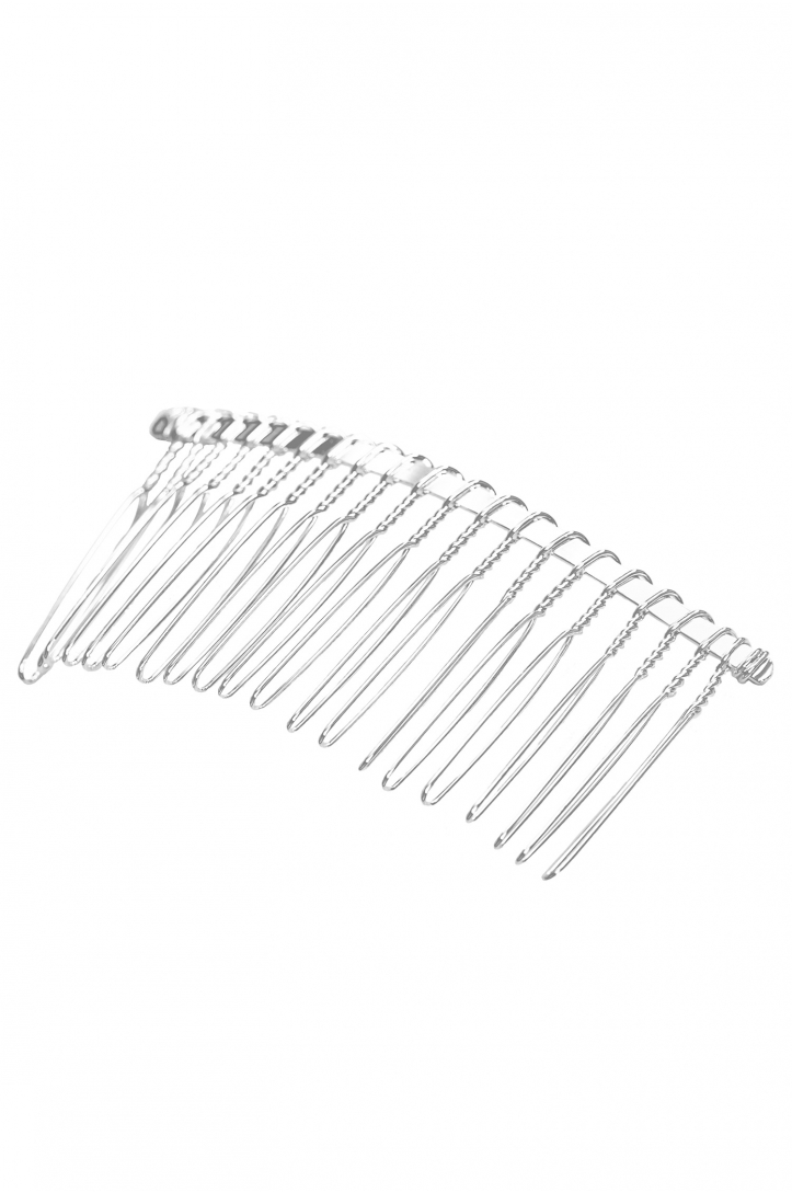 COMB TO VEILS METAL 20- TEETH