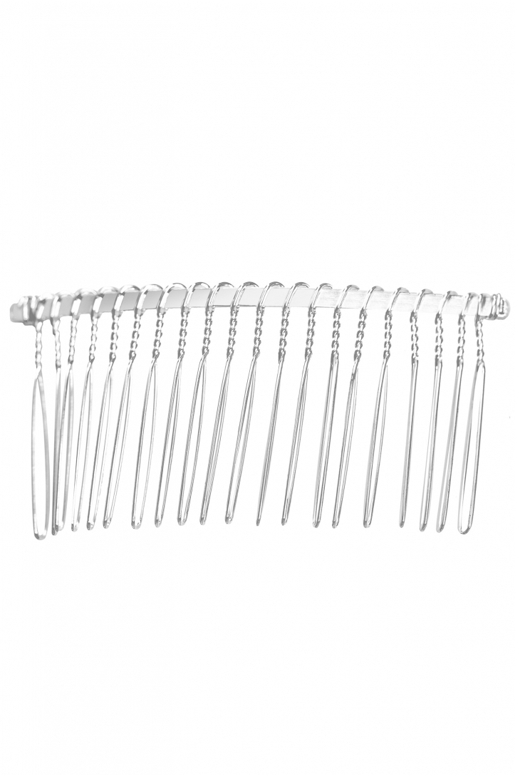 COMB TO VEILS METAL 20- TEETH