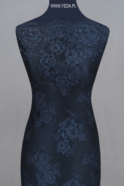 EVENING FRENCH LACE W6796 NAVY
