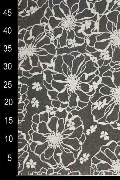ORGANZA Z BROKATEM AKN- 415
