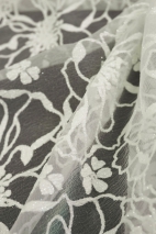 ORGANDY WITH GLITTER AKN-415