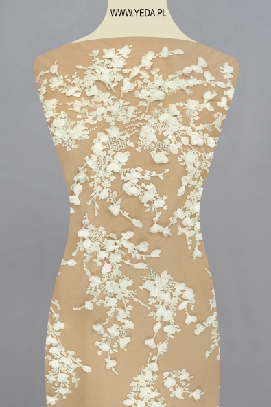 LACE 3D W54165 SKIN/IVORY