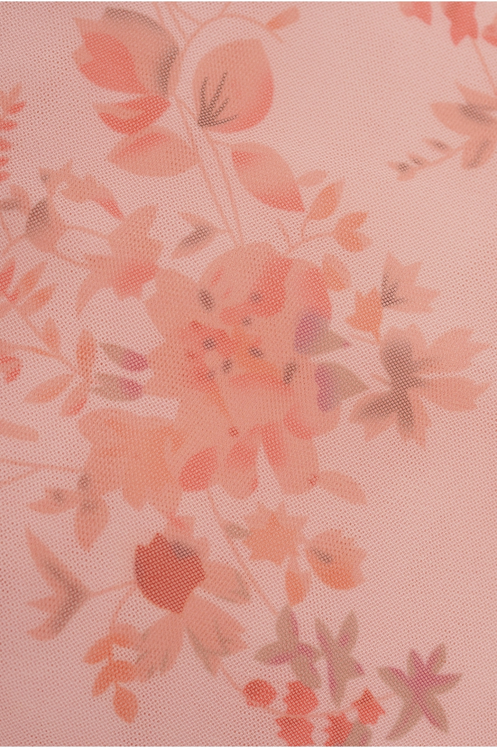 ELASTIC TULLE WITH FLOWERS Y1801