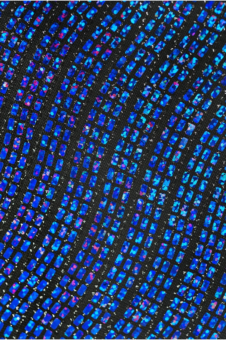 DÜNNE STRICKWARE MIT HOLO C389