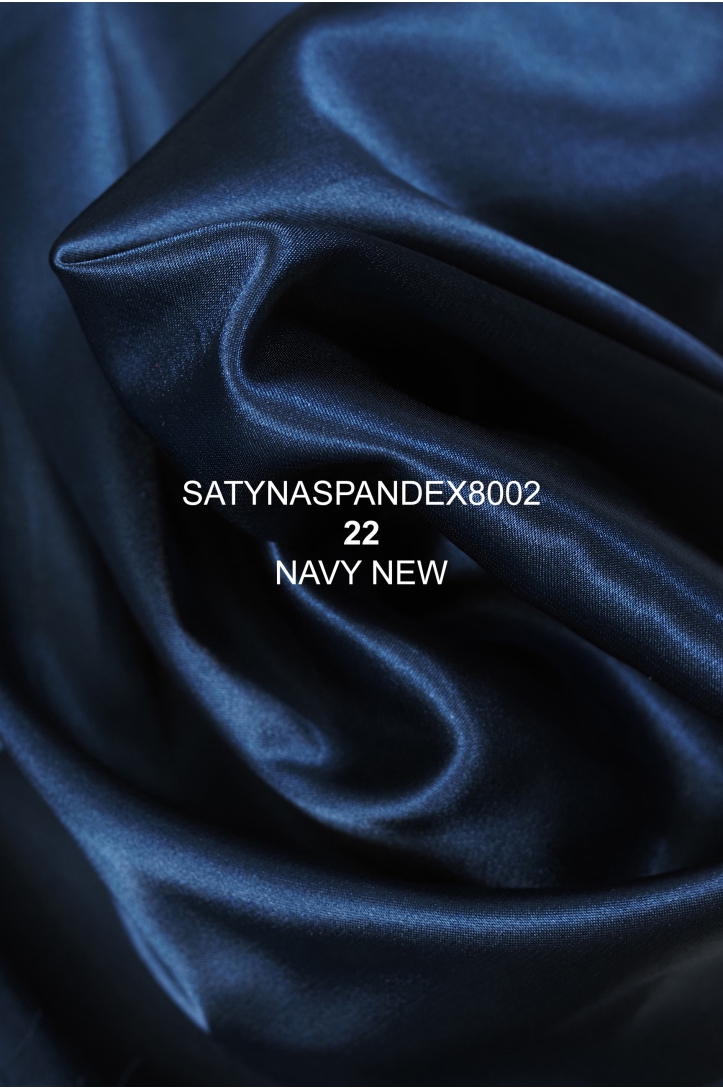 CIENKA SATYNA PODSZEWKOWA SPANDEX 8002