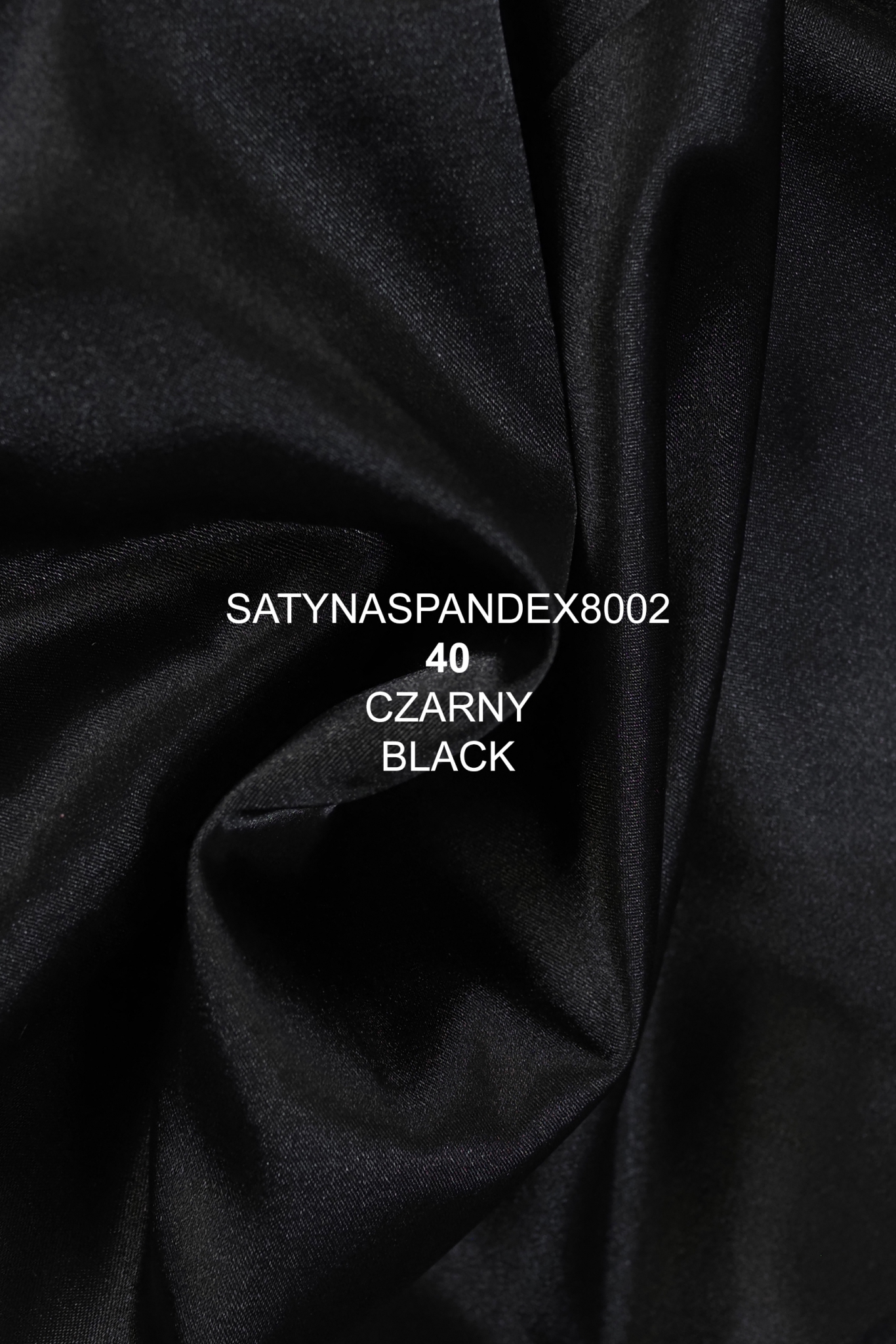 CIENKA SATYNA PODSZEWKOWA SPANDEX 8002