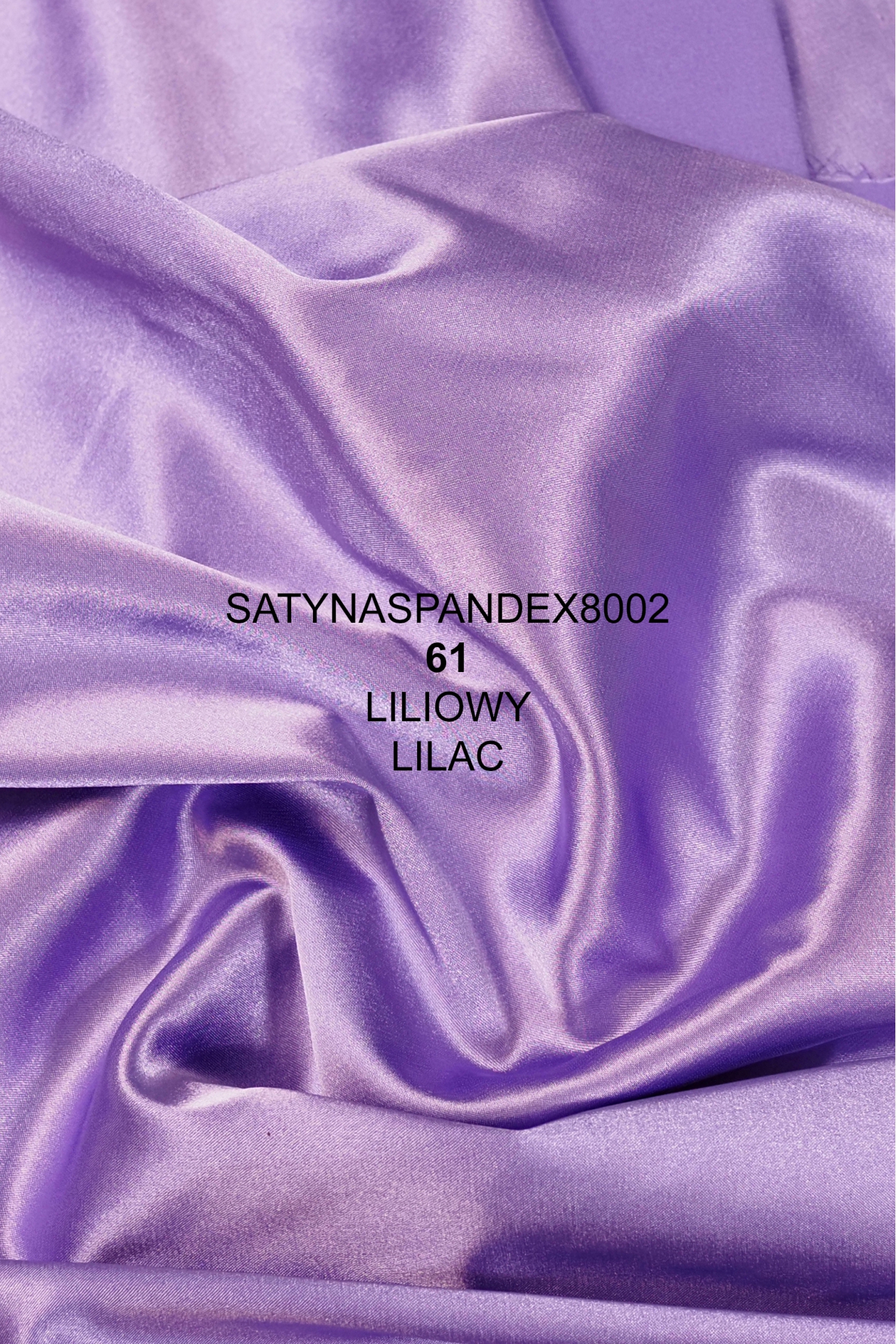 CIENKA SATYNA PODSZEWKOWA SPANDEX 8002