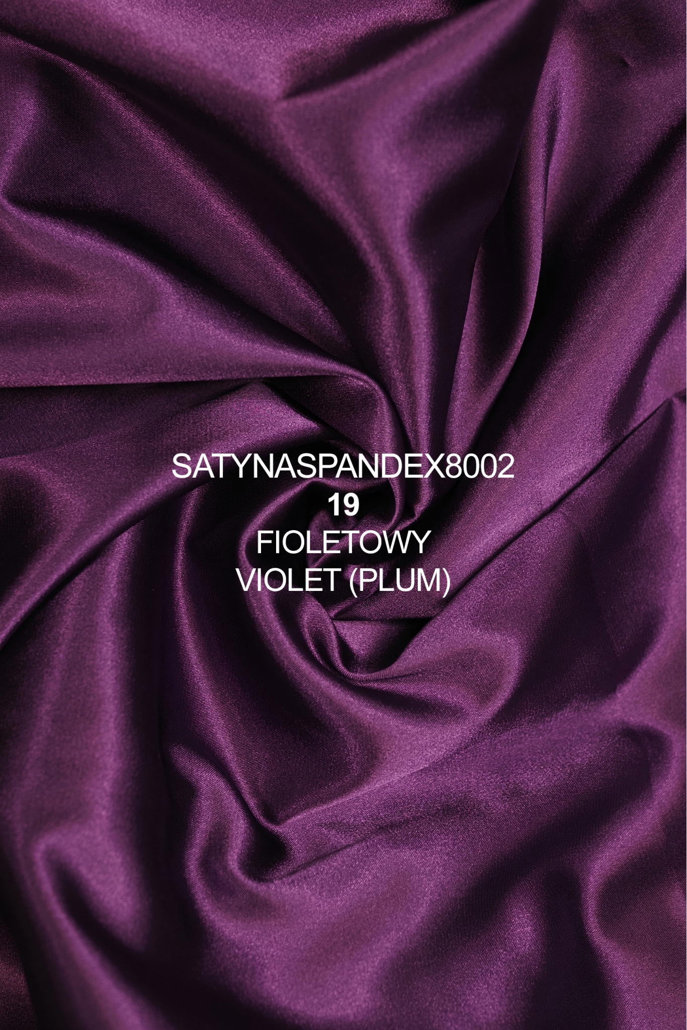 CIENKA SATYNA PODSZEWKOWA SPANDEX 8002