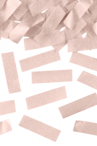 CONFETTI CANNON ROSE GOLD 40 CM