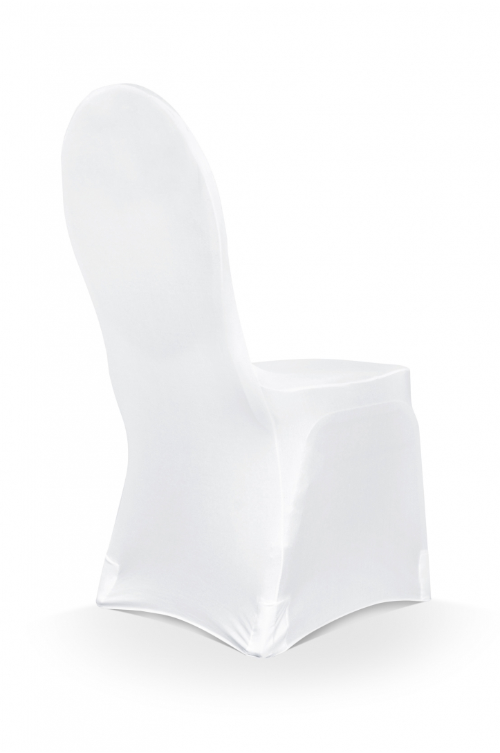 Elastic matt fabric chair cover