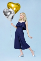 Balon foliowy Serce, 61cm, złoty