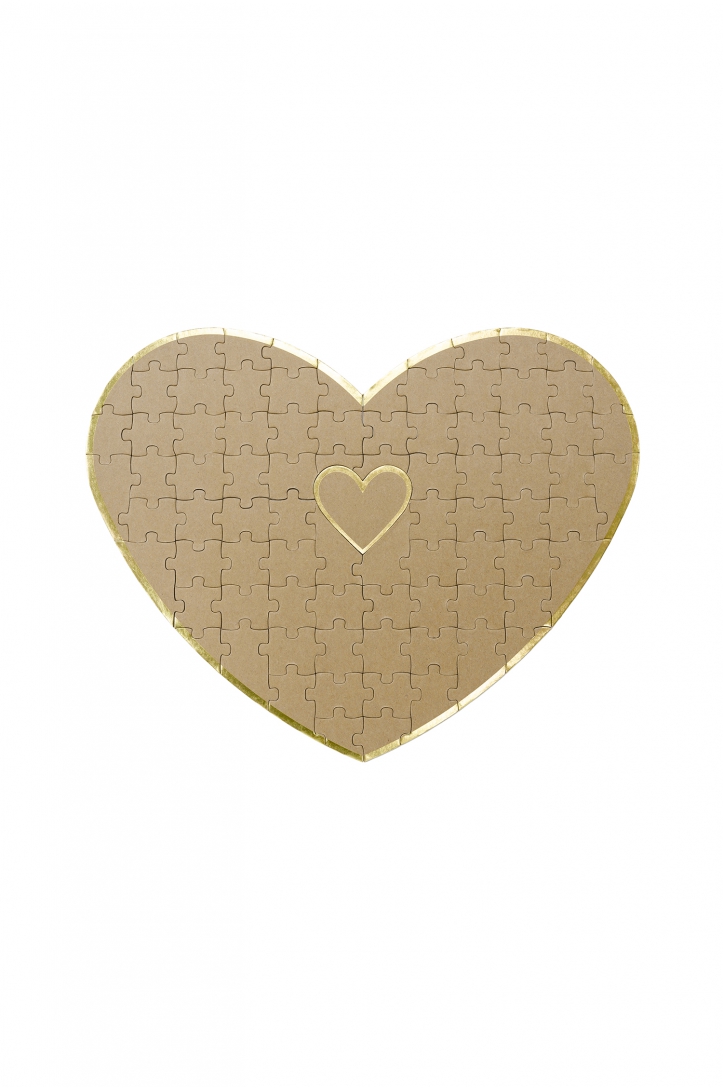 Guest Book puzzle - Heart, 45x35.5cm