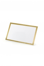 Tischkarten - Rahmen, gold, 9,5x5,5cm