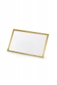Tischkarten - Rahmen, gold, 9,5x5,5cm