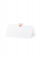 Place cards - Heart, rose gold, 10x5cm