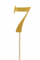 Numery na stół, złoty, 25,5-26,5cm