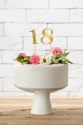 Table numbers, gold, 25.5-26.5cm