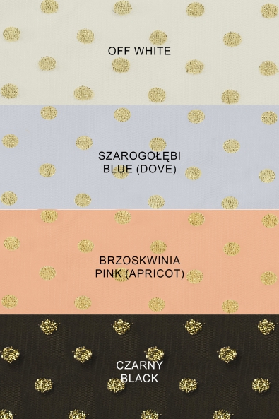 SOFT TULLE WITH DOTS ML414