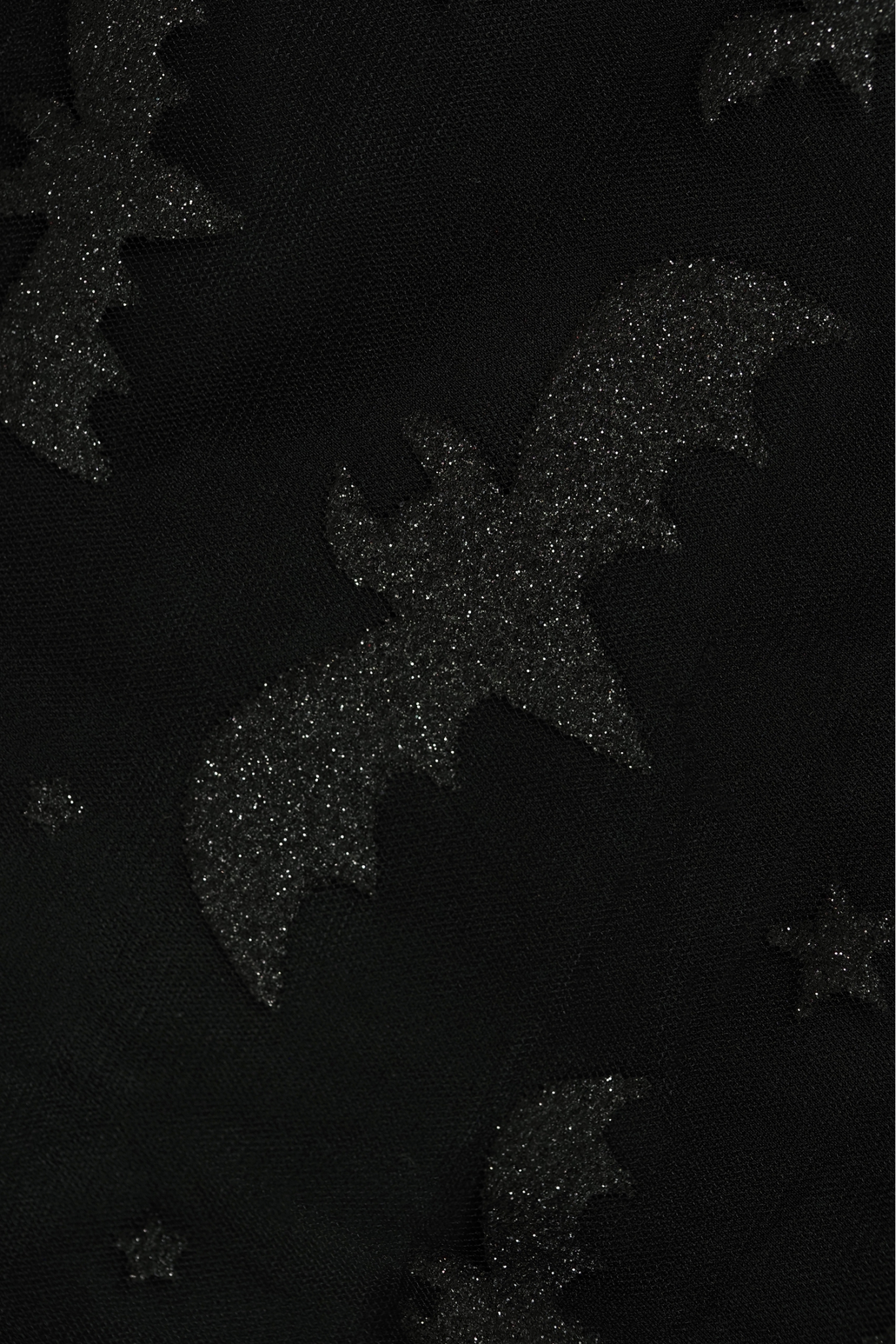 TÜLL MIT MUSTER T2941 BLACK