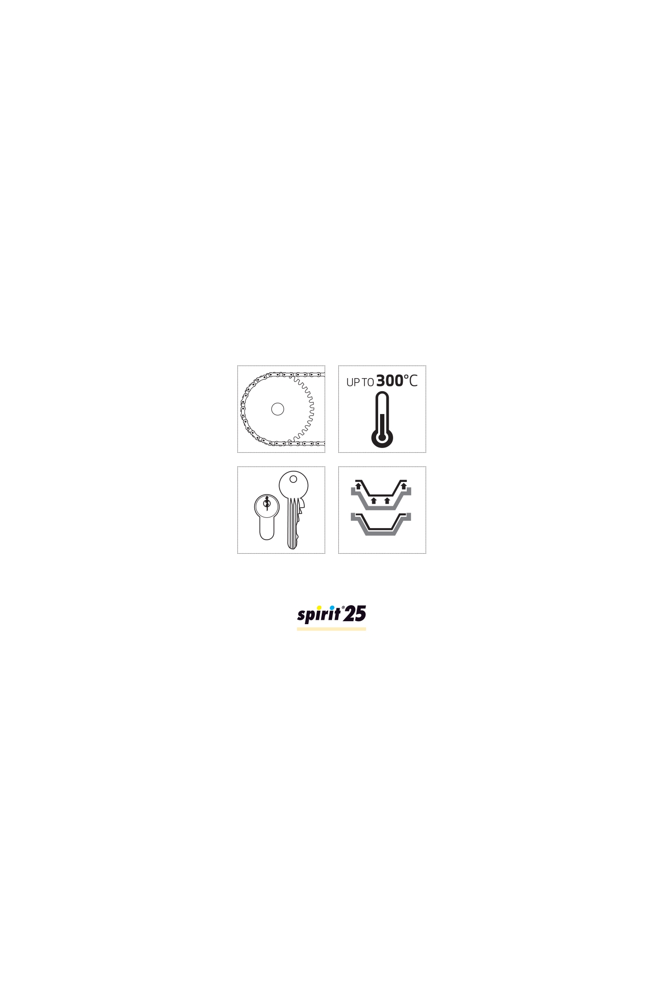SPIRIT 25 Smar suchy na bazie PTFE