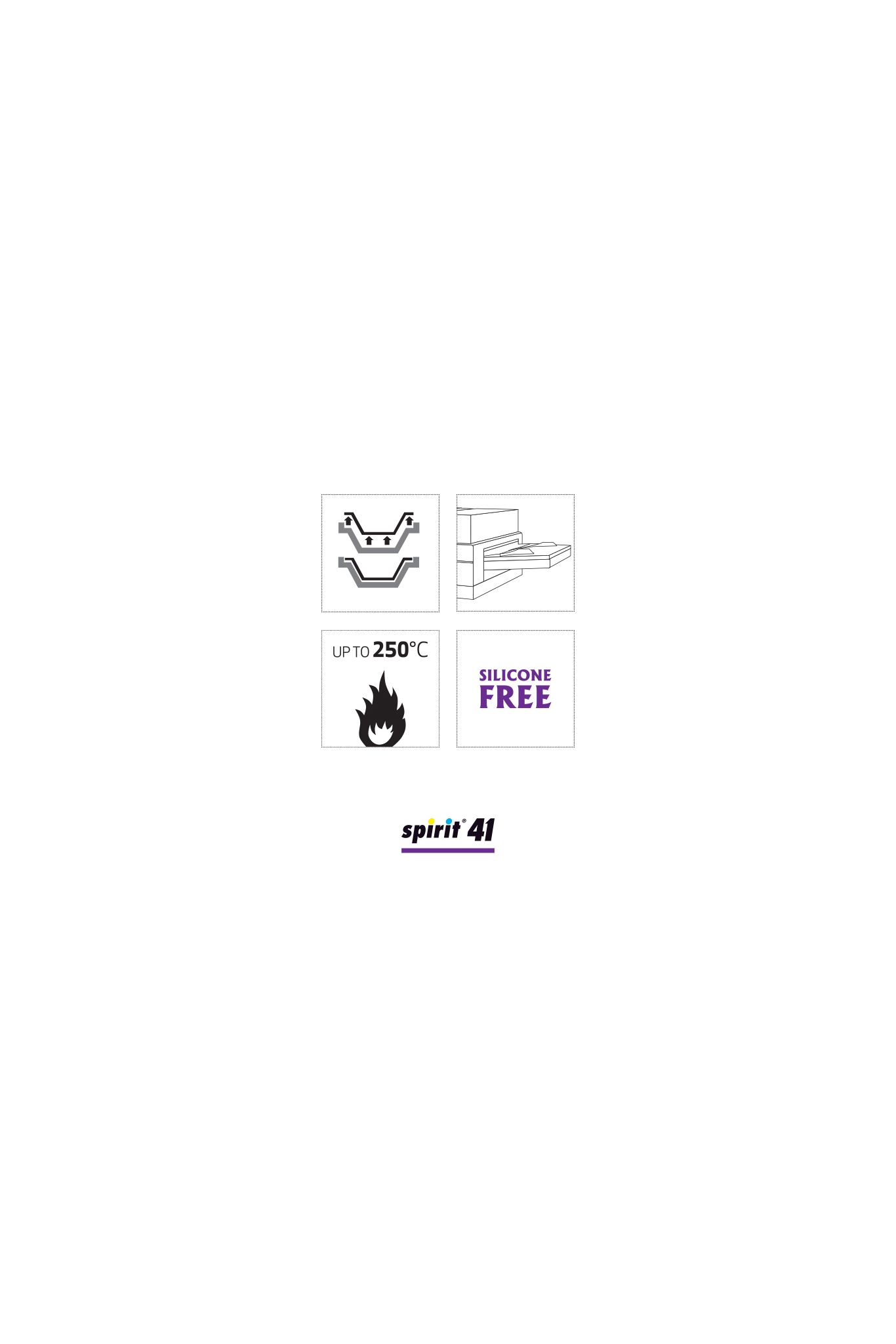 SPIRIT 41 Antiadhesive without silicone