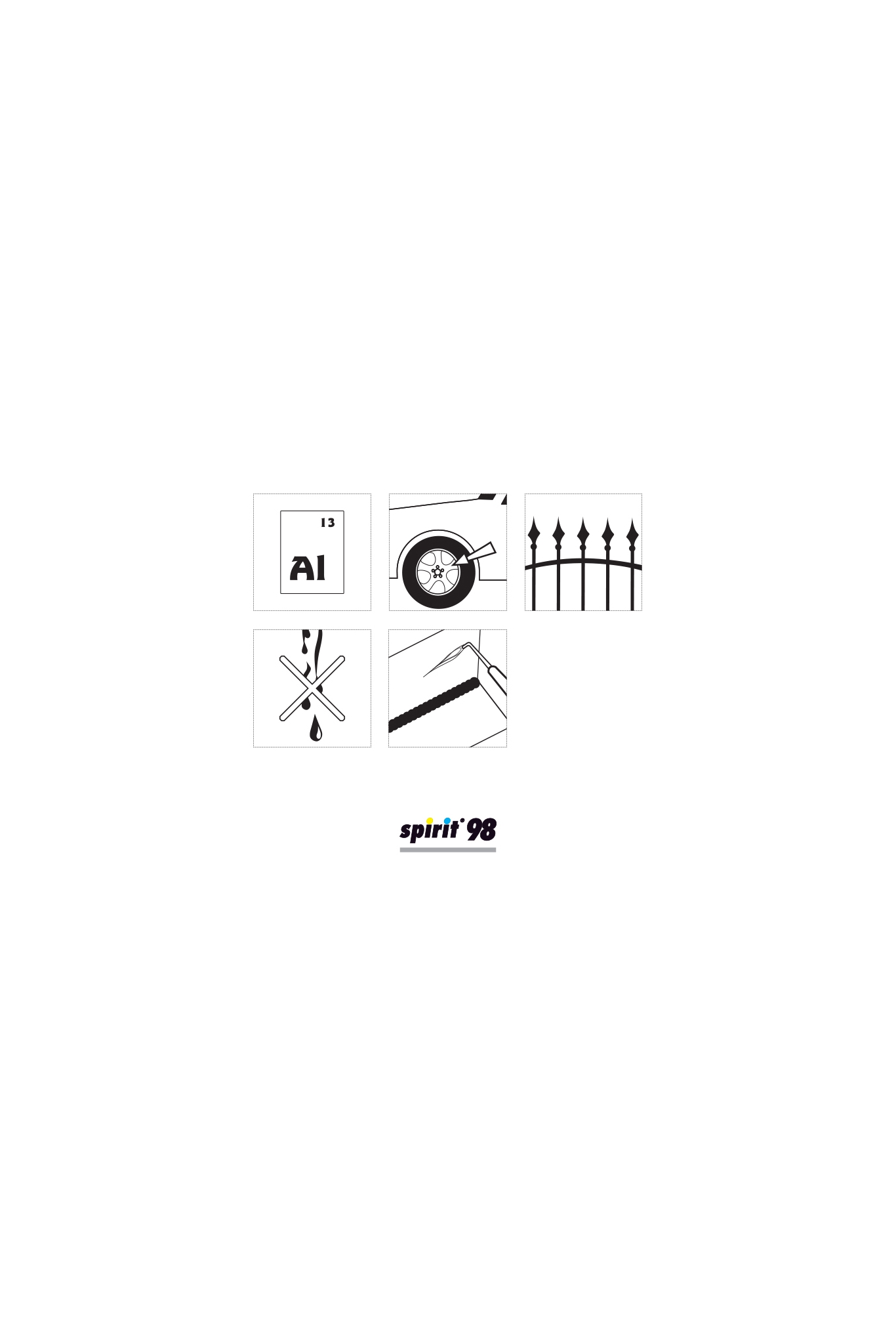 SPIRIT 98 Aluminium w spray'u