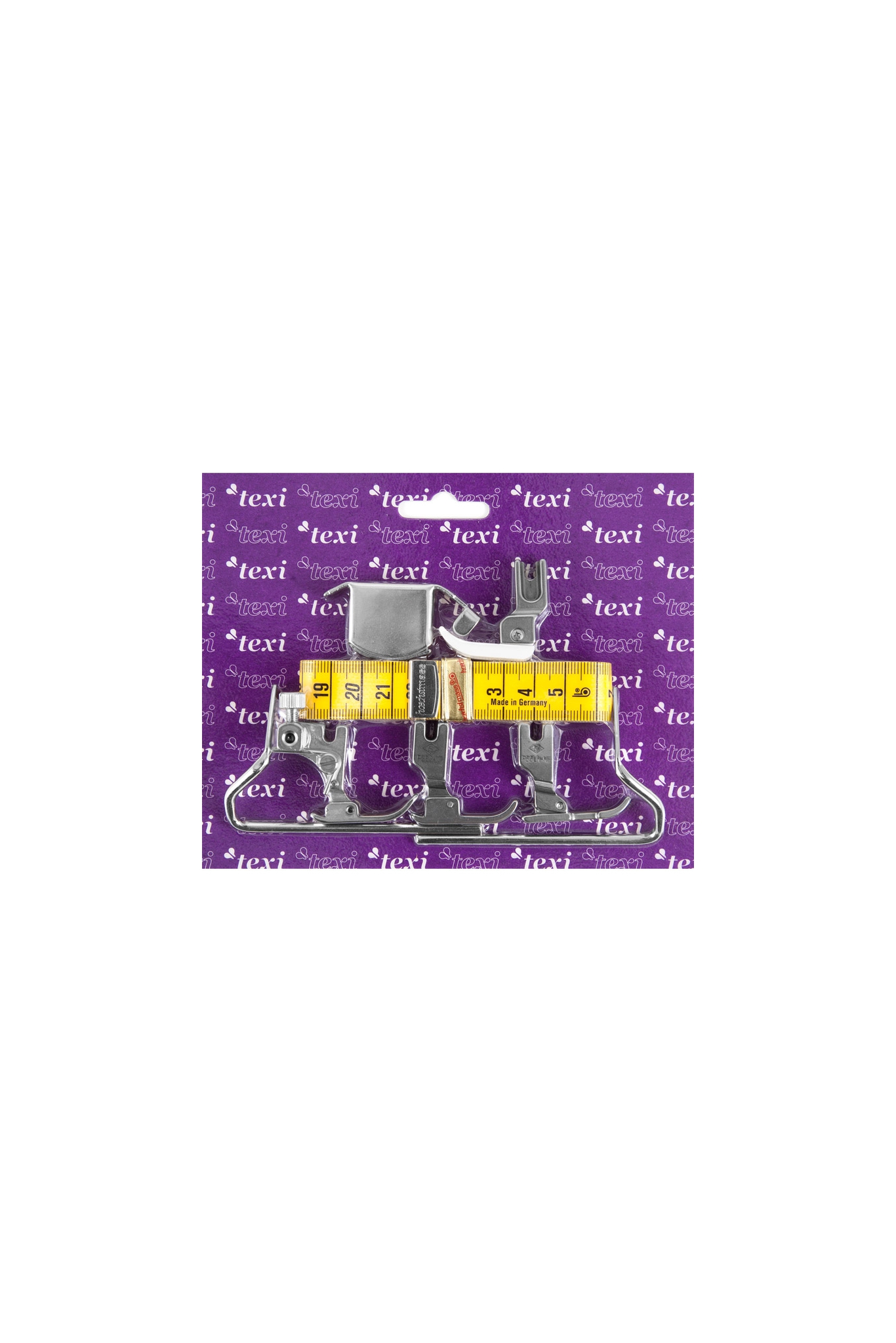 Set of the most necessary sewing feet and accessories for lockstitch machines with needle feed