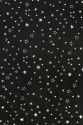 TIUL SUKIENKOWY T1674 BLACK/SILVER